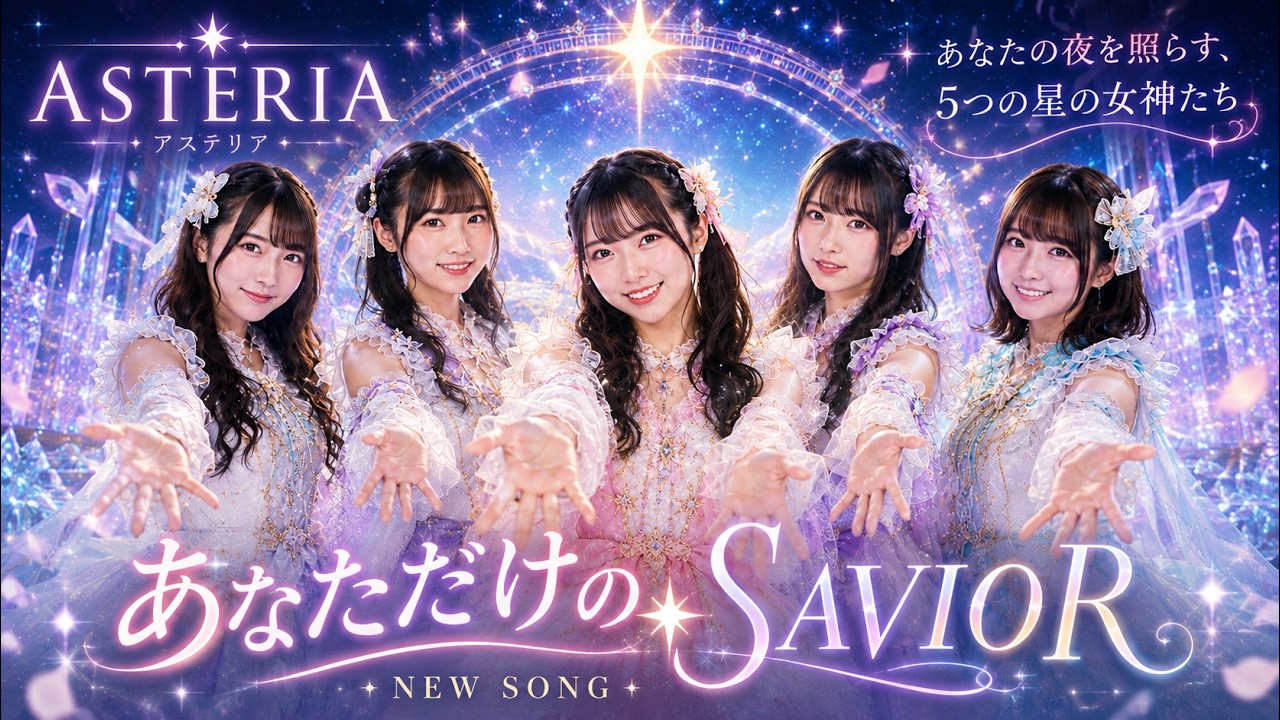 ASTERIA「あなただけのSAVIOR」公式YouTubeサムネイル