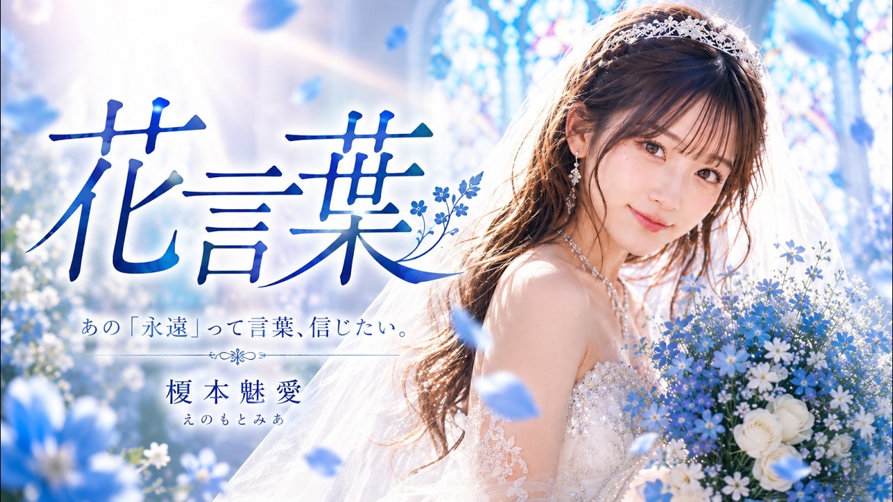 榎本魅愛「花言葉」公式YouTubeサムネイル