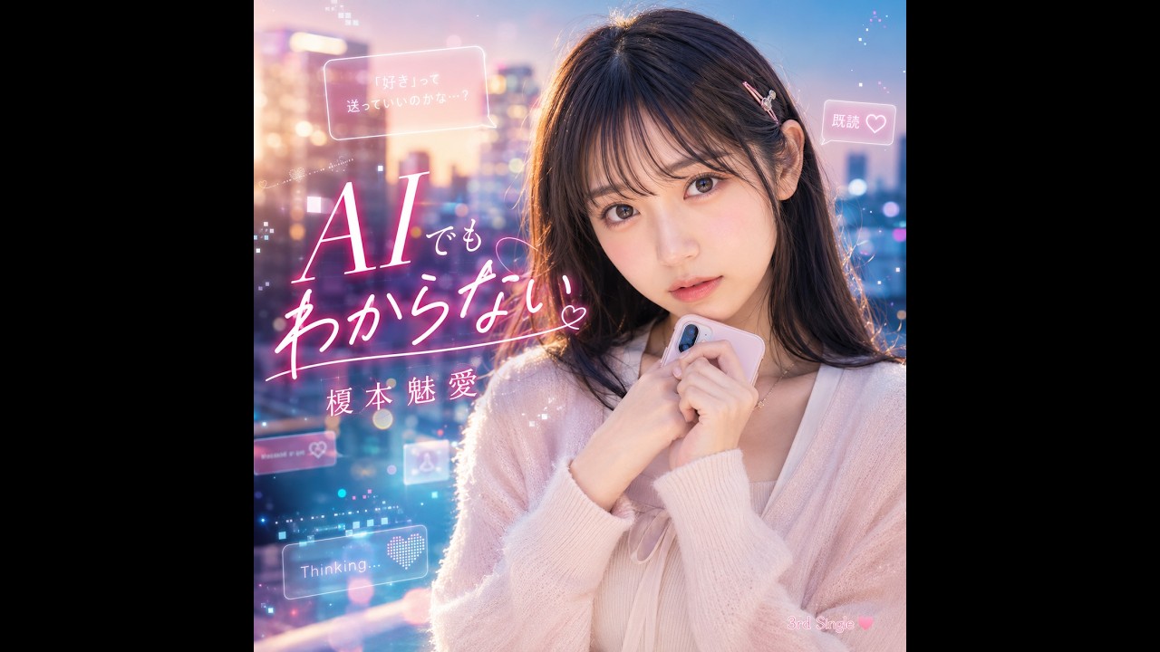 榎本魅愛「AIでもわからない」公式ジャケット