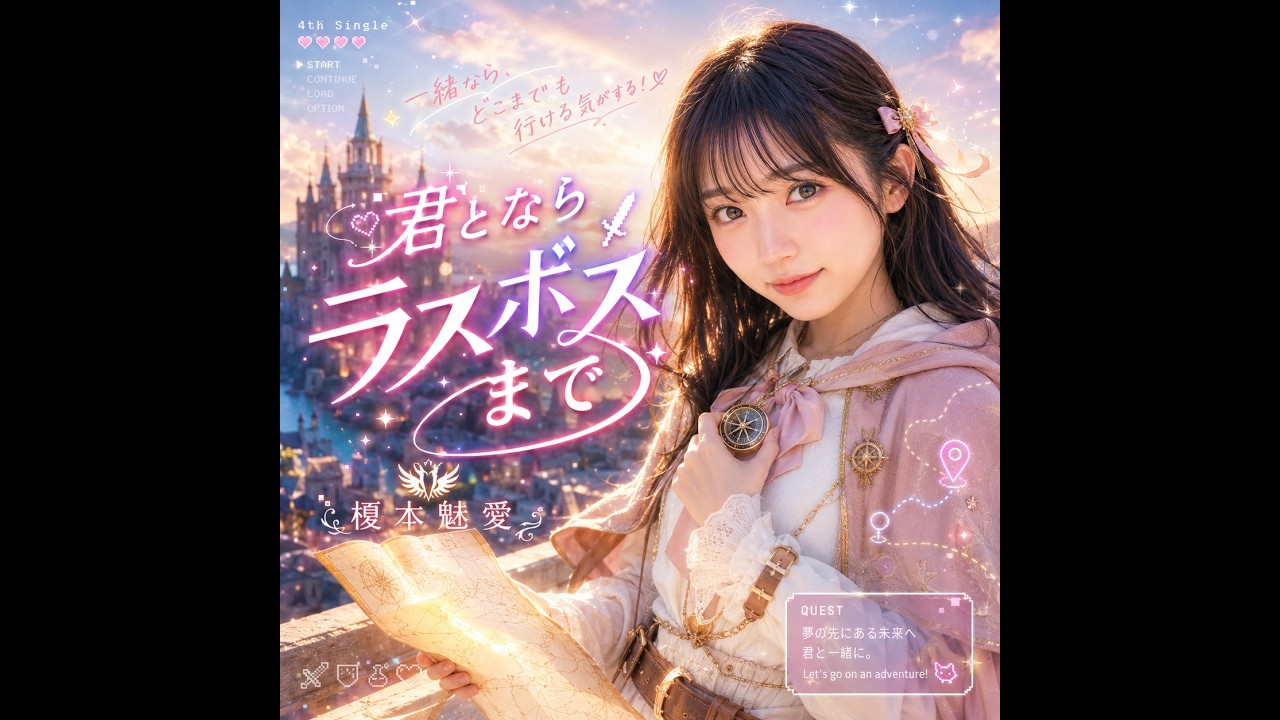 榎本魅愛「君とならラスボスまで」公式ジャケット