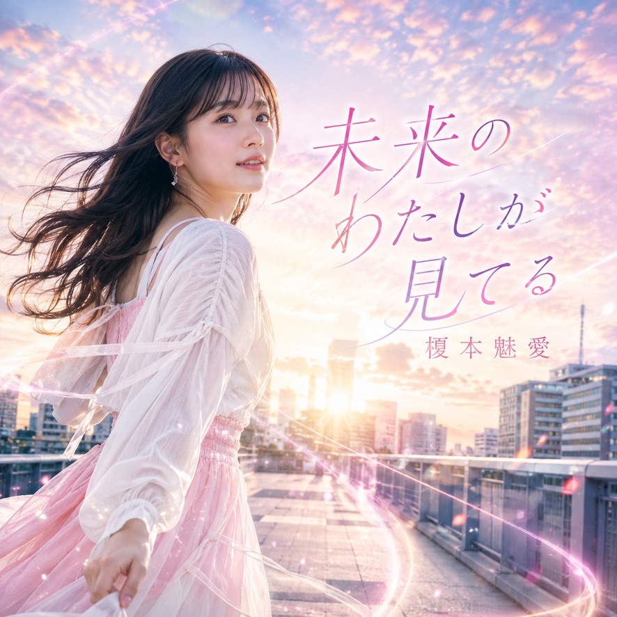 榎本魅愛「未来の私が見てる」公式ジャケット