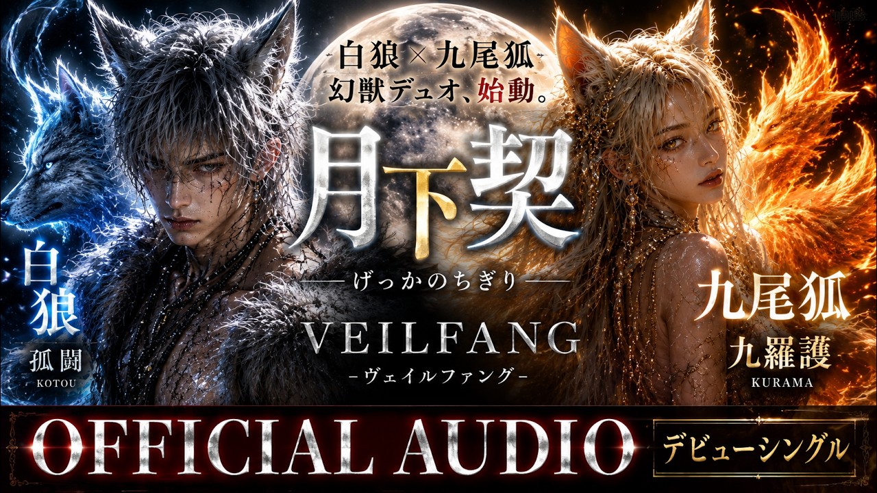 VEILFANG『月下契』公式YouTubeビジュアル